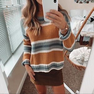 Rip Curl Striped Sweater